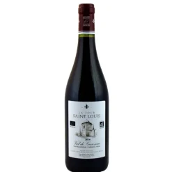 Vin rouge bio de pays Comté Tolosan IGP - 75 cl