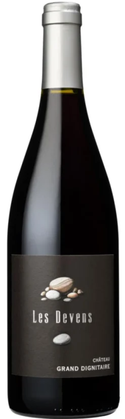 Vin rouge Côtes du Rhône bio Château grand Dignitaire Les Devens - 75 cl