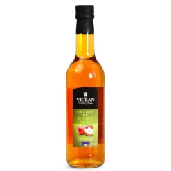 Vinaigre de cidre bio en bouteille de 50 cl