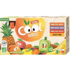 Vitabio cool fruits panaché Vitabio - 12 × 90 g