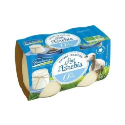 Yaourt brebis bio nature 0% Biochamps - 2 x 125 g