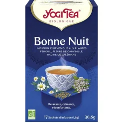 Yogi Tea Bonne nuit – La boîte de 17 sachets
