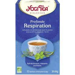 Yogi Tea Profonde respiration – La boîte de 17 sachets