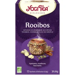 Yogi Tea Rooibos – La boîte de 17 sachets